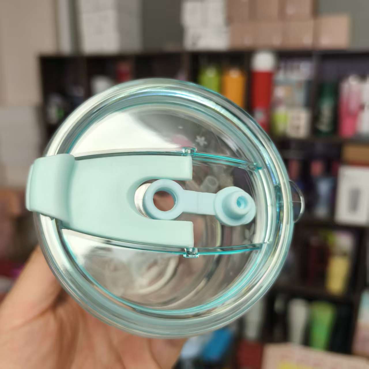 2pcs -  Starbucks China Green x1  Bearista BEAR and blue Frappuccino  glass - please read details before order