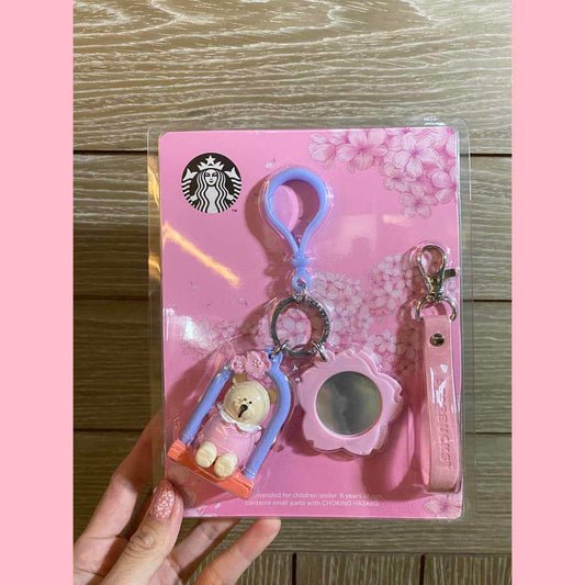 Starbucks Taiwan 2024 Sakura series keychain loveinstarbucks loveinstarbucks