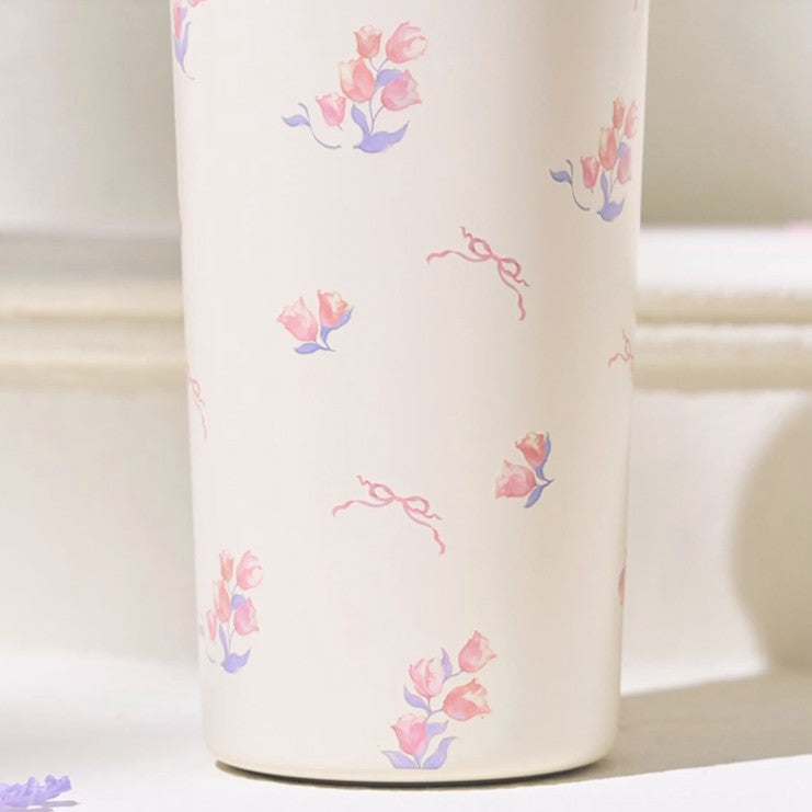 Starbucks China 2025 Garden Dance series Double Spout Stainless Steel Cup 680ml