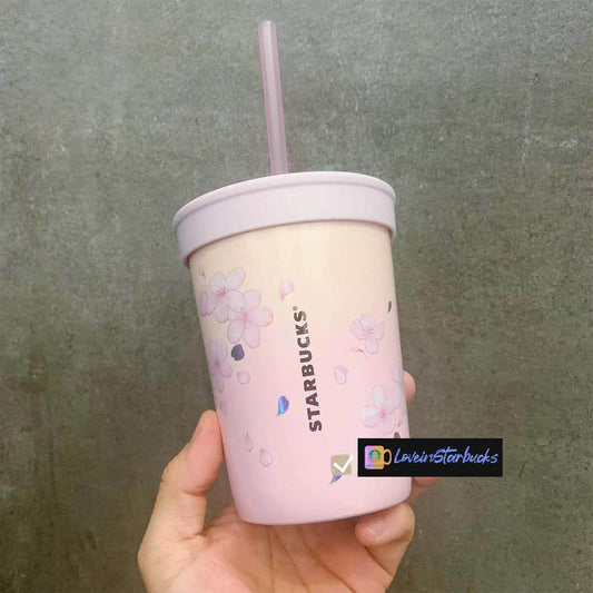 Starbucks Hong Kong and Macao 2024 Sakura series stainless steel cup 355ml loveinstarbucks loveinstarbucks
