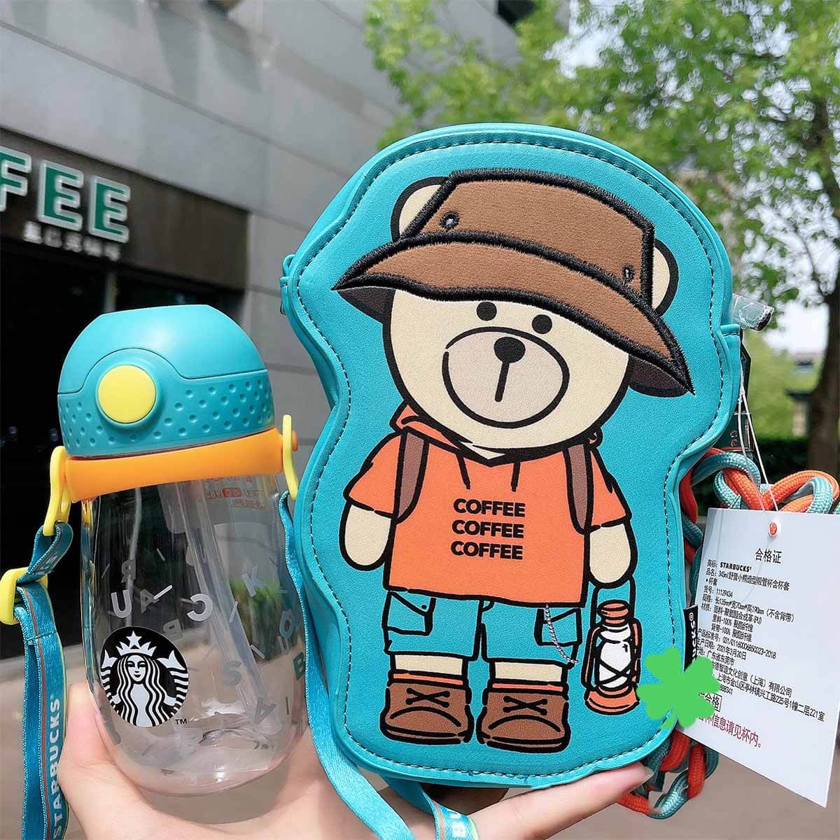 Starbucks China 2021 summer camping series plastic cup and bag loveinstarbucks loveinstarbucks
