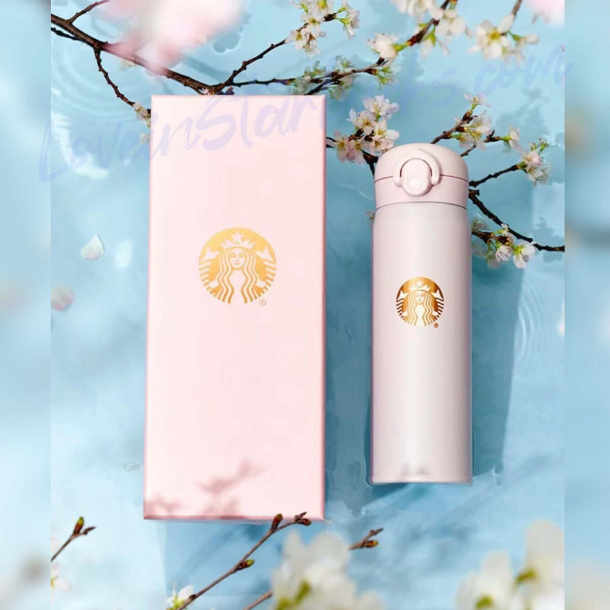Starbucks China 2024 Sakura online stainless steel cup loveinstarbucks loveinstarbucks