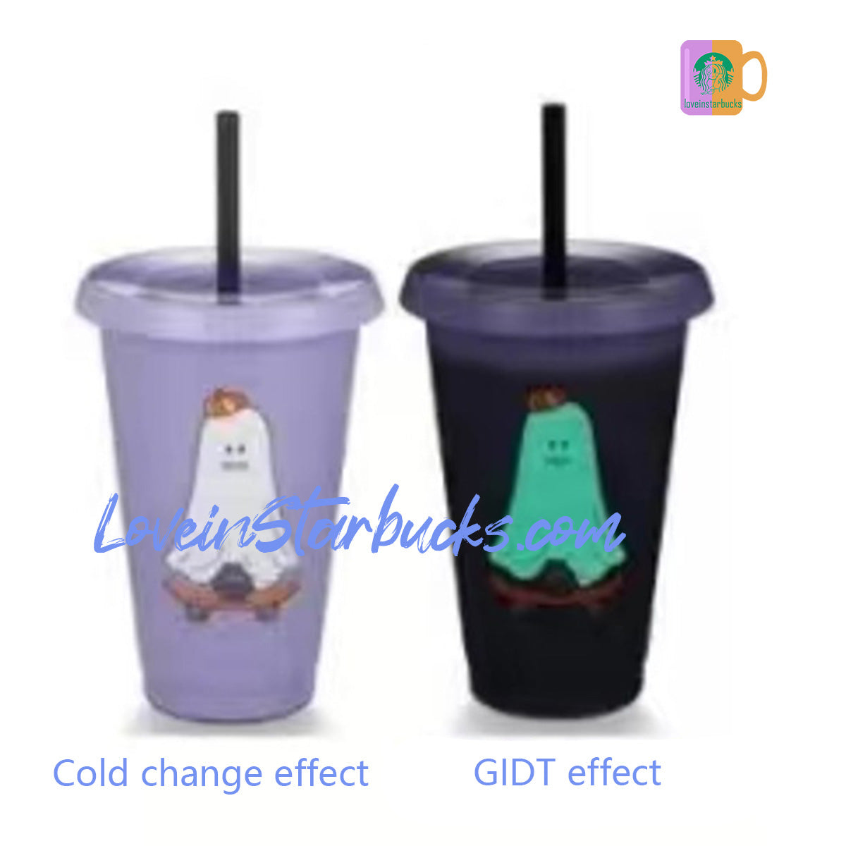 Starbucks Taiwan 2023 Halloween Skateboard Elf Straw Mug Starbucks loveinstarbucks