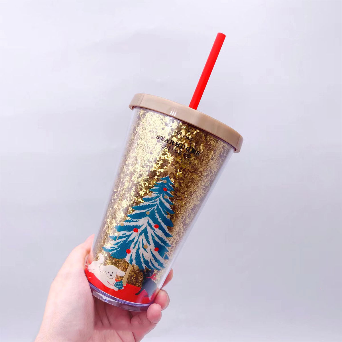 Starbucks Taiwan gold Grande cold cup 473ml Starbucks loveinstarbucks