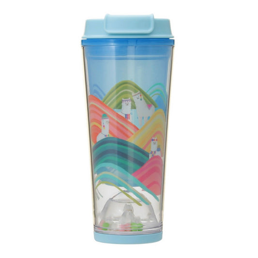 Starbucks Japan 2024 Alpaca blue plastic cup 355ml Starbucks loveinstarbucks