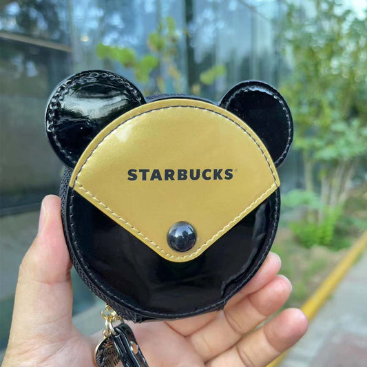 Starbucks China Black Mickey Coin purse Starbucks loveinstarbucks