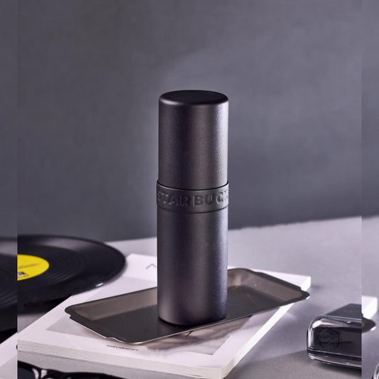 Starbucks China 2024 Lunar Valentine's Day Summer Bloom black Stainless steel cup 296ml Starbucks loveinstarbucks