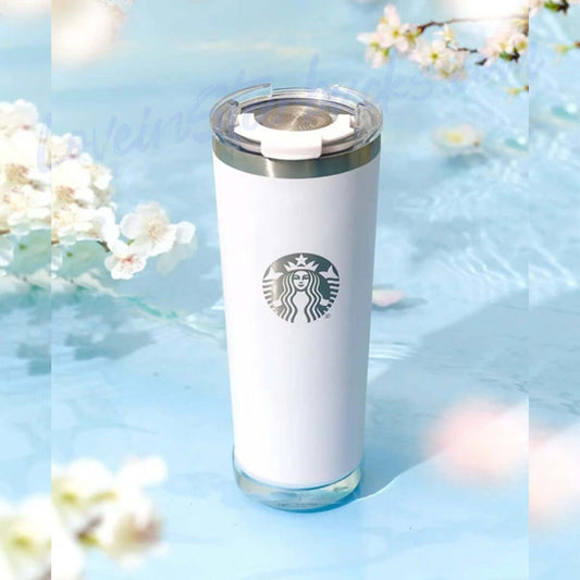 Starbucks China 2024 Sakura online Stainless steel table cup 591ml loveinstarbucks loveinstarbucks