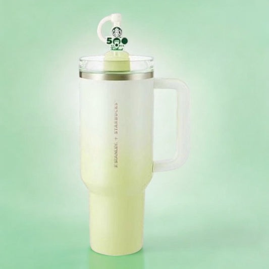 Starbucks Thailand 500 Stores Stanley Ombre Green Stainless steel cup 40oz Starbucks loveinstarbucks