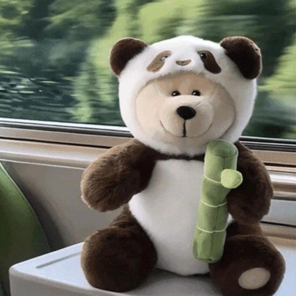 Starbucks China Traveling Panda series panda doll Starbucks loveinstarbucks
