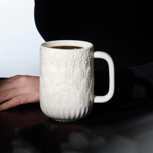 Starbucks China 2024 Ink White ceramic mug 414ml loveinstarbucks loveinstarbucks