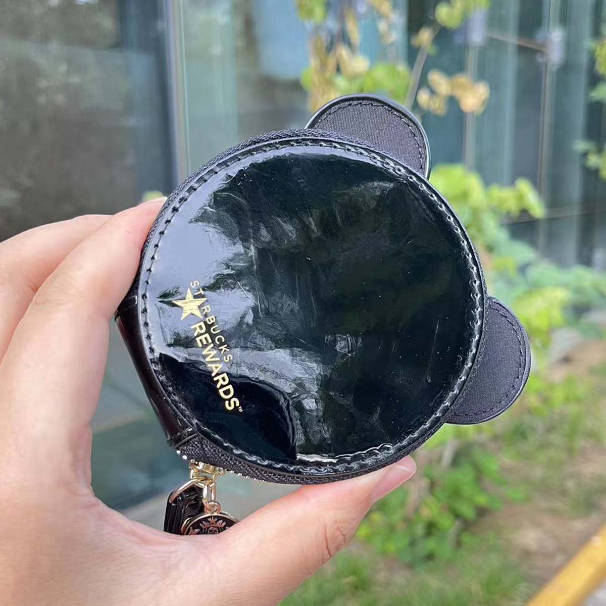 Starbucks China Black Mickey Coin purse Starbucks loveinstarbucks
