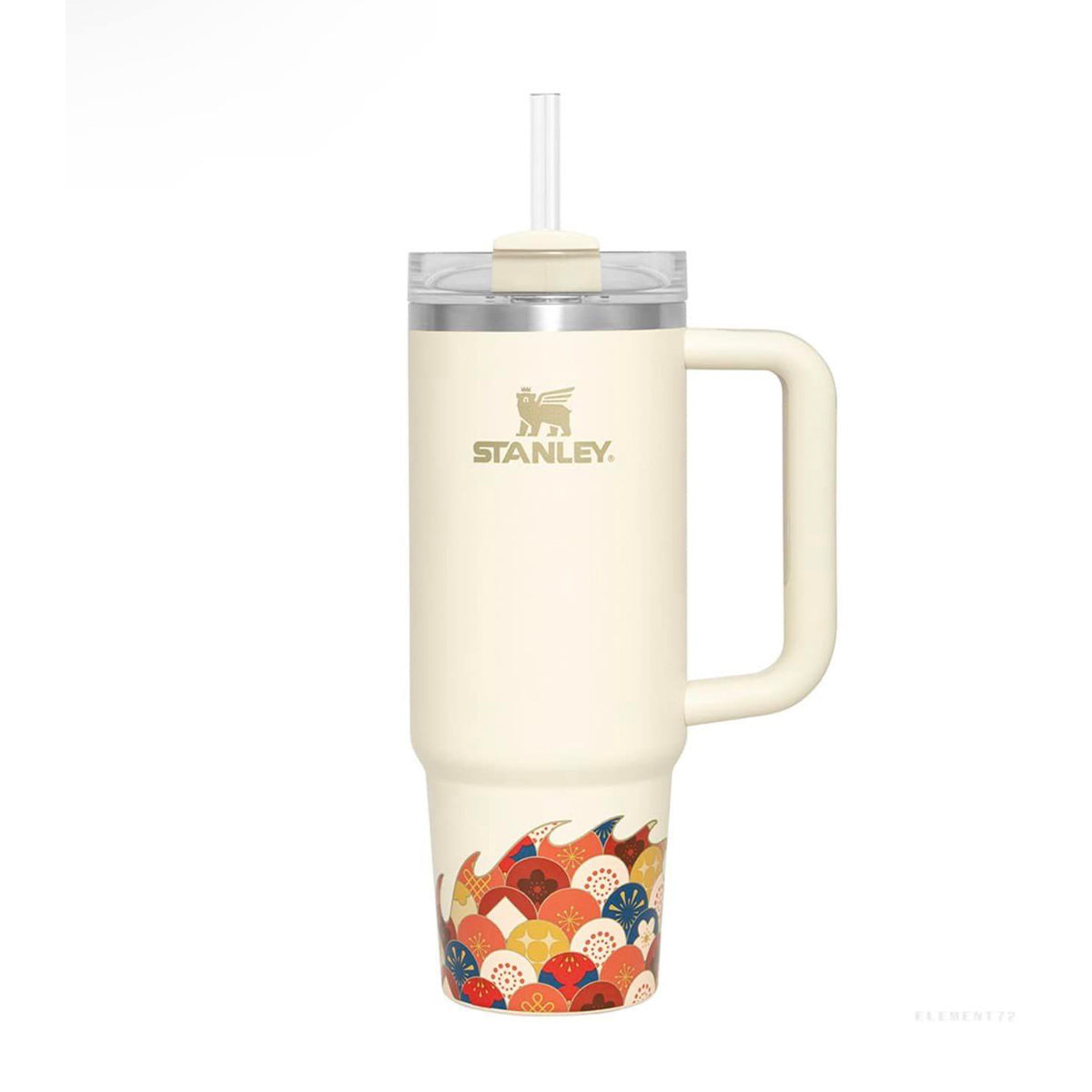 Stanley dragon white color cream limited stainless steel cup 30oz loveinstarbucks loveinstarbucks