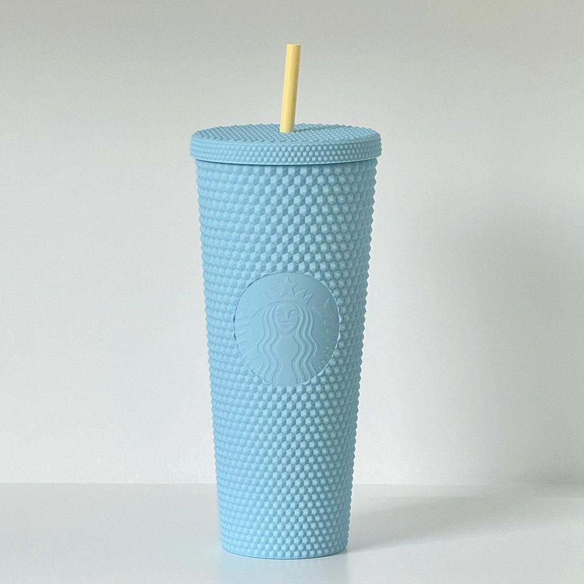 Starbucks China 2024 online Alpaca series blue studded straw cup 24oz Starbucks loveinstarbucks