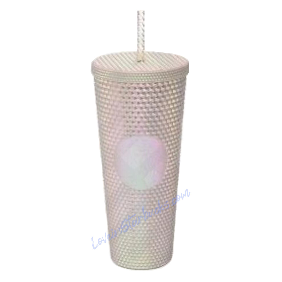 Starbucks Tumblers Taiwan Mirror Beige Venti studded straw plastic cup 24oz Starbucks loveinstarbucks