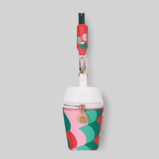 Starbucks China 2024 Christmas Star-Delivery cup shape Headphone Bag Starbucks loveinstarbucks