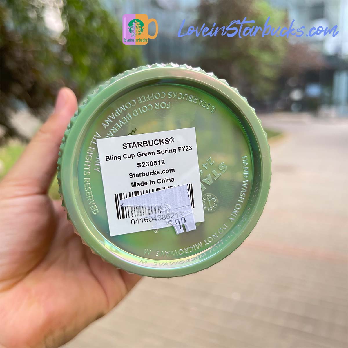 Starbucks Tumblers Indonesia 2023 Turquoise Mustard and Pistachio studded straw cup 24oz Starbucks loveinstarbucks