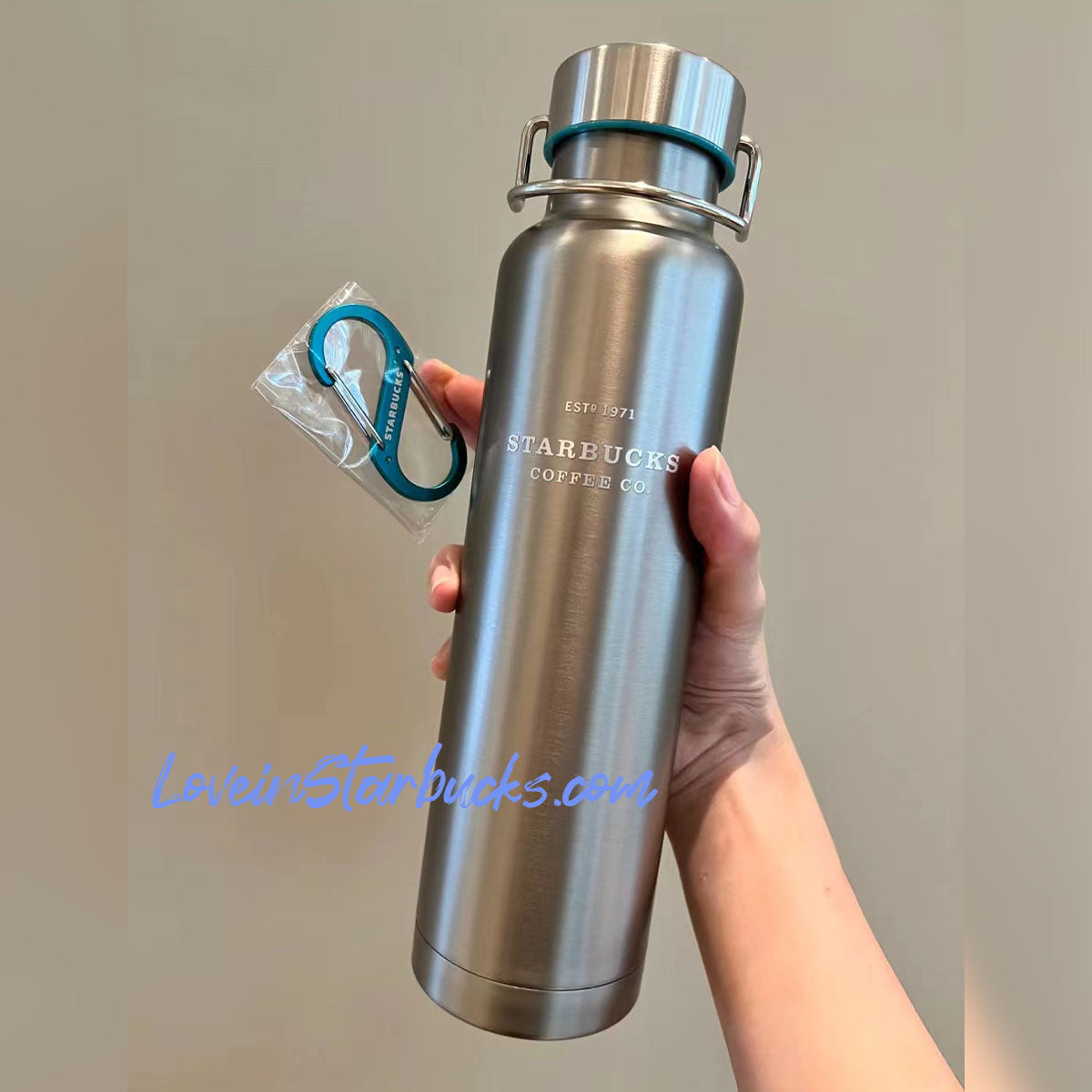 Starbucks China 2023 anniversary ocean series Simple thermos cup 695ml Starbucks loveinstarbucks