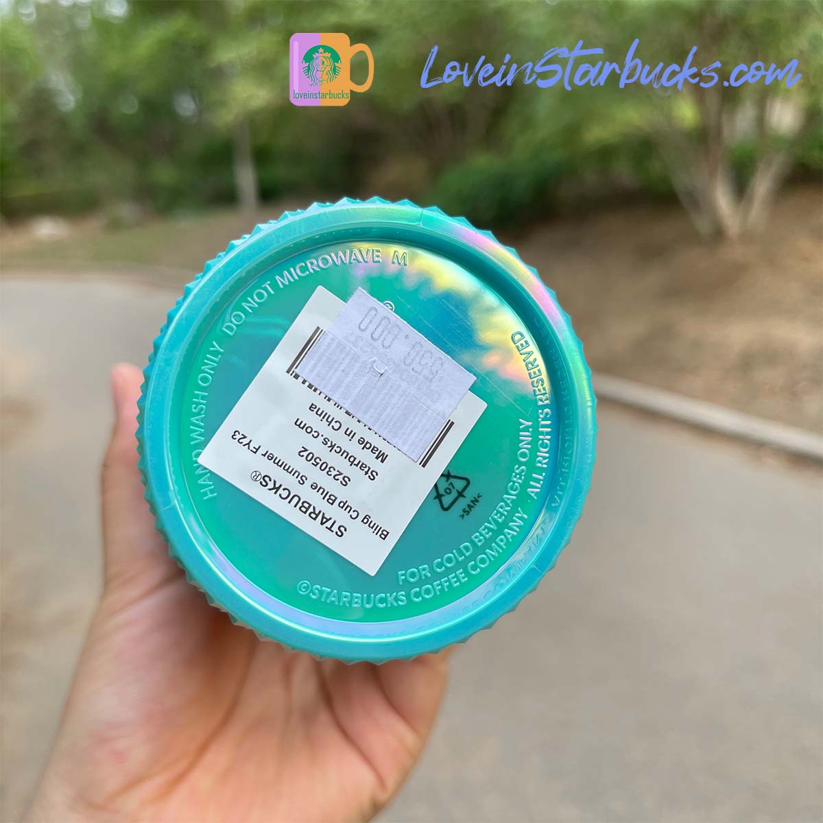 Starbucks Tumblers Indonesia 2023 Turquoise Mustard and Pistachio studded straw cup 24oz Starbucks loveinstarbucks