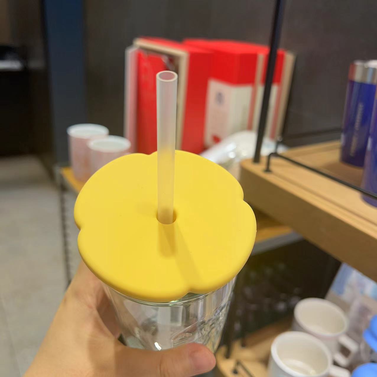 Starbucks 2023 KR summer 2 series Round Glass 16oz Starbucks loveinstarbucks