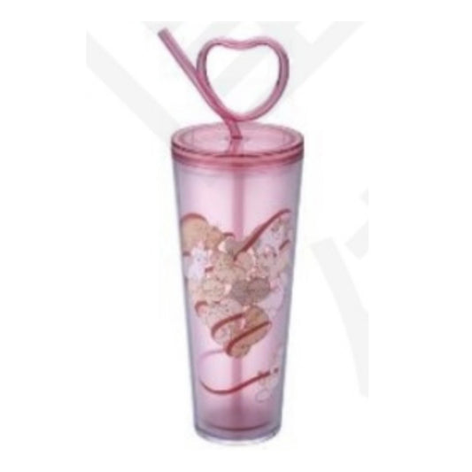 Starbucks Tumblers Taiwan 2024 Valentine's Day Love straw cup 710ml 24oz Starbucks loveinstarbucks