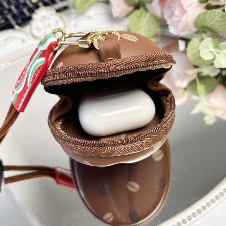 Starbucks China 2024 Christmas Star-Delivery Coffee Beans Headphone Bag Starbucks loveinstarbucks