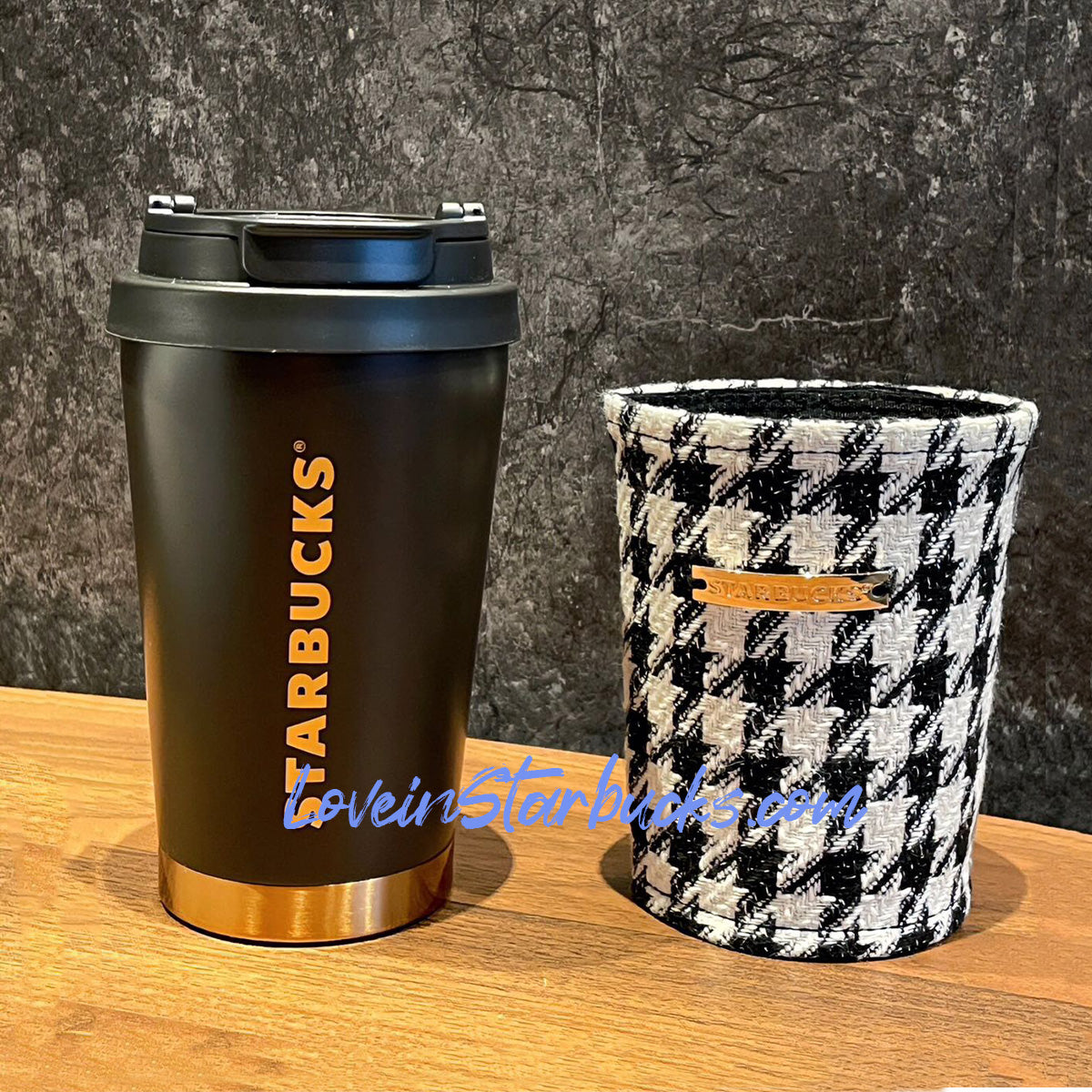 Starbucks China 2023 Thousands of bird plaid stainless steel cup 355ml loveinstarbucks loveinstarbucks