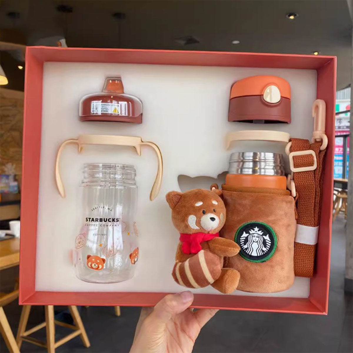 Starbucks China bear Thermos two cups 305ml and 360ml Starbucks loveinstarbucks