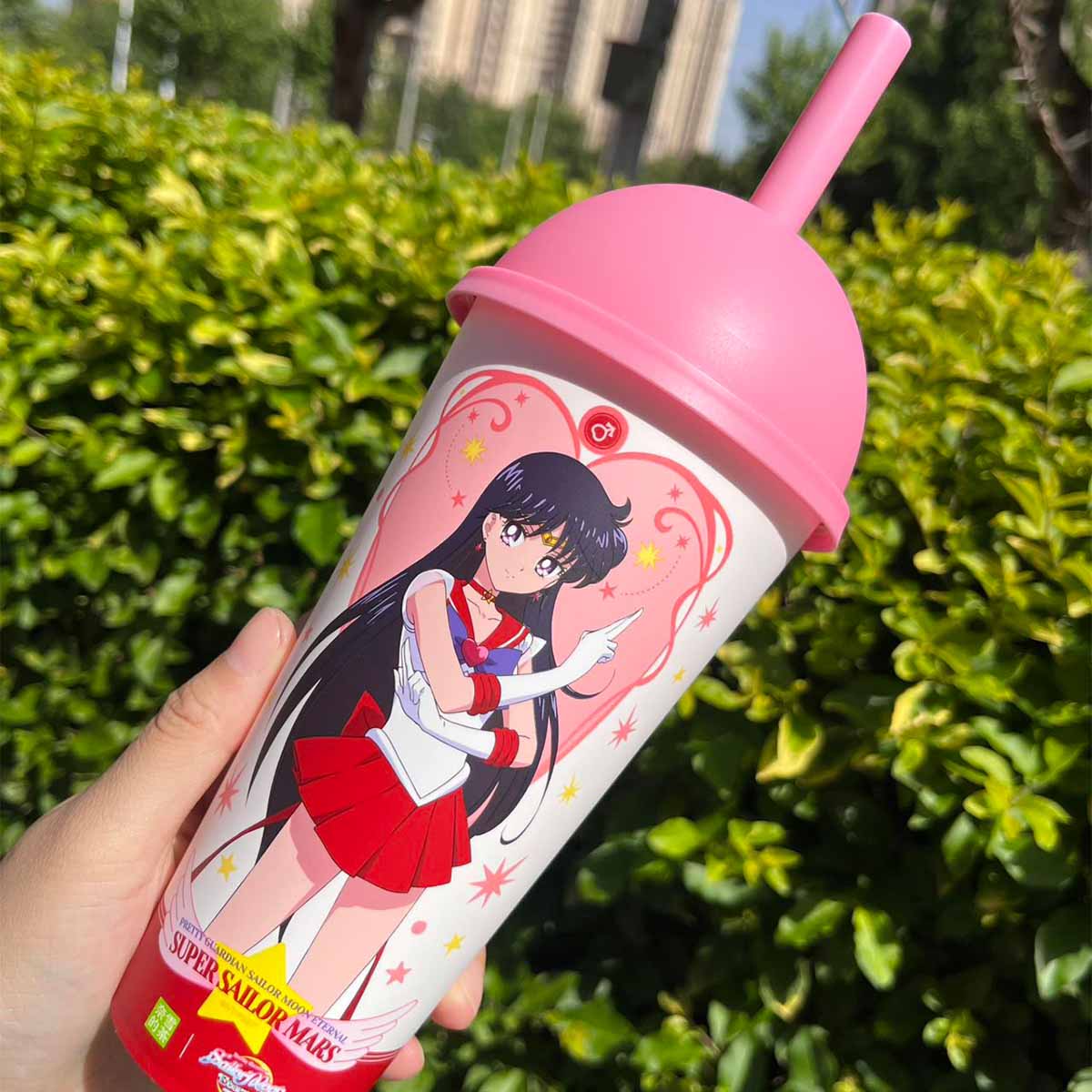 Nayuki Sailor Moon series plastic straw cup Nayuki loveinstarbucks