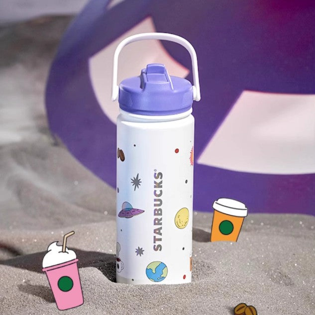 Starbucks China 2024 Summer Night Sky Online Stainless steel cup 580ml Starbucks loveinstarbucks