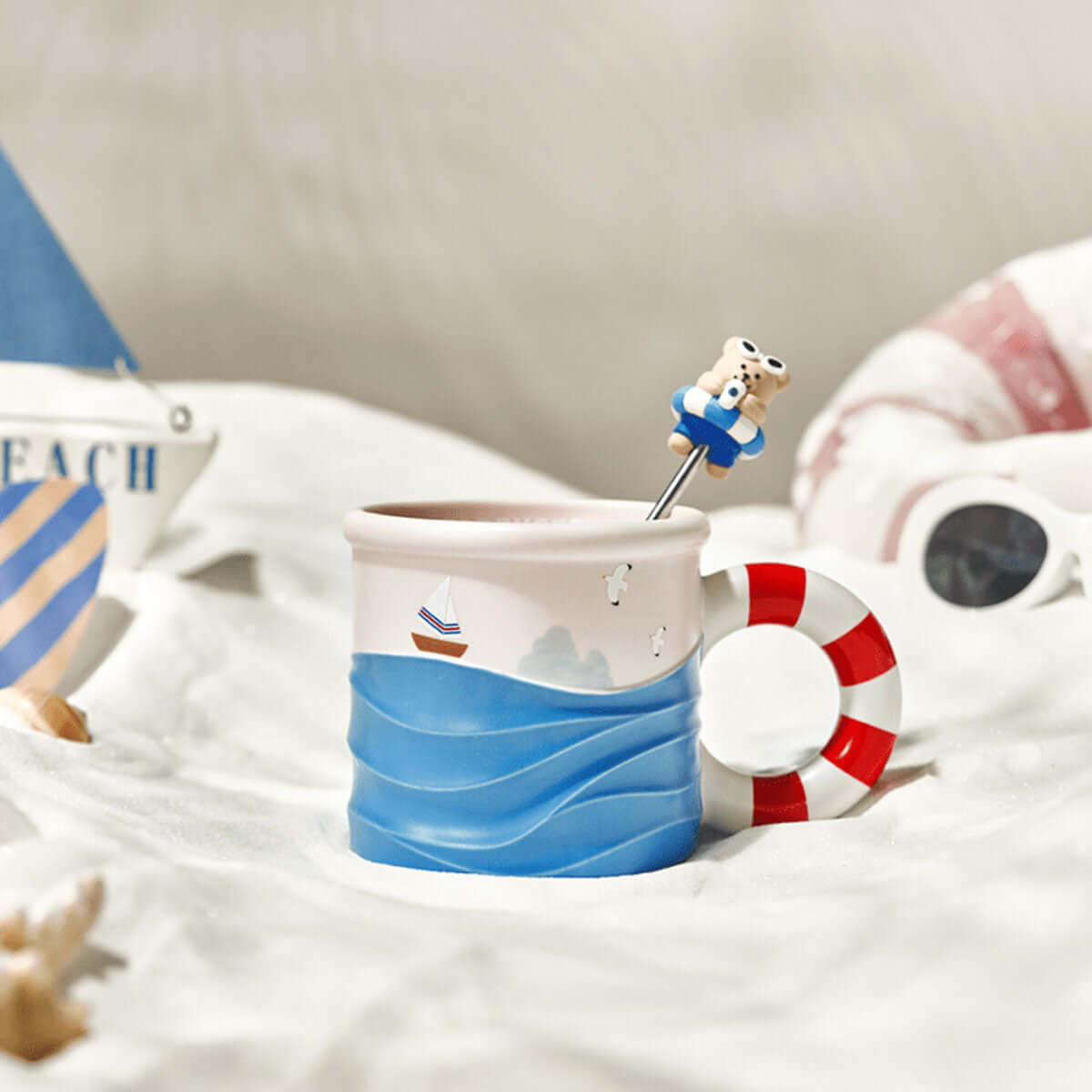 Starbucks China 2024 summer seaside online mug 370ml loveinstarbucks loveinstarbucks