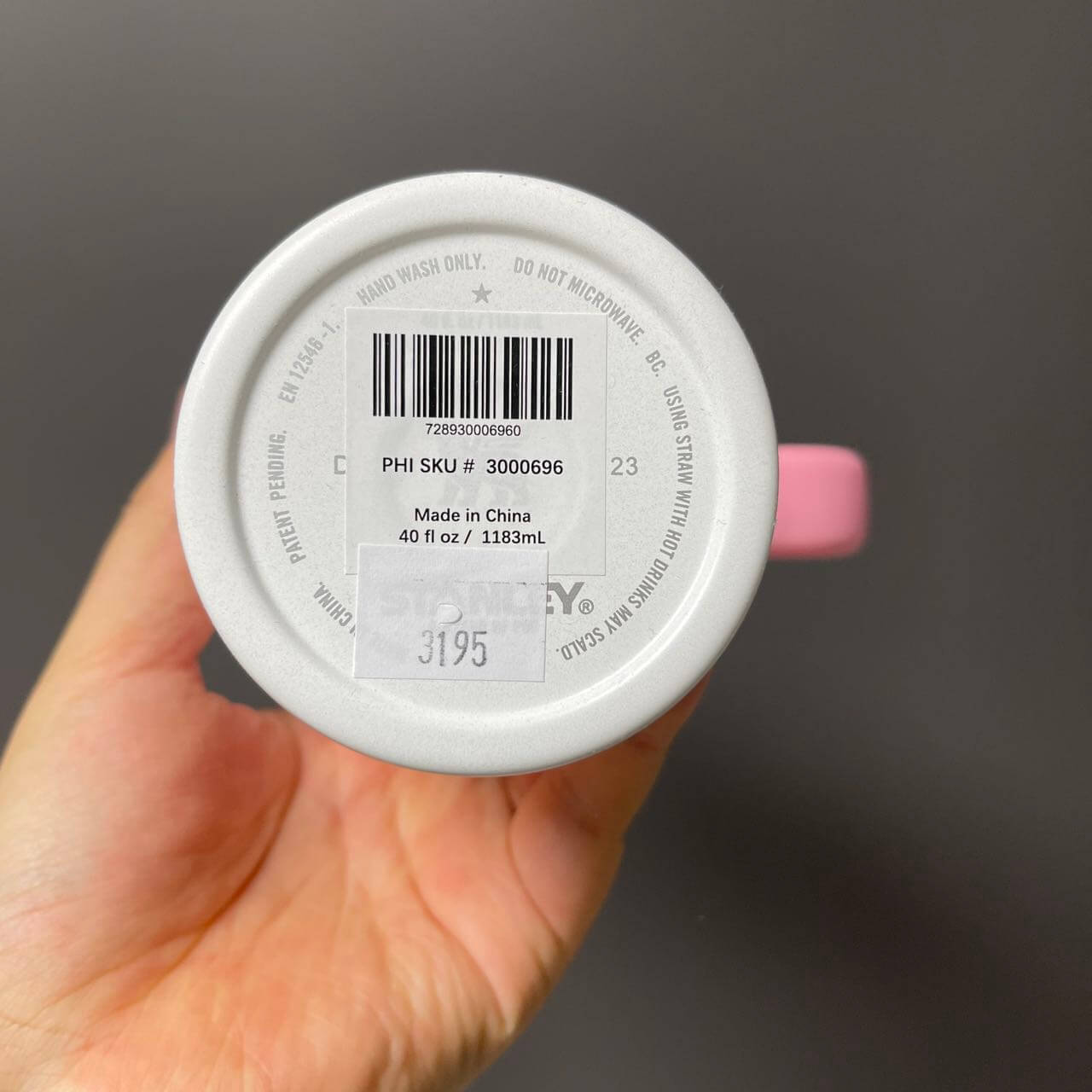Starbucks Philippines 2024 Ombre sweet peach pink stainless steel cup 40oz loveinstarbucks loveinstarbucks