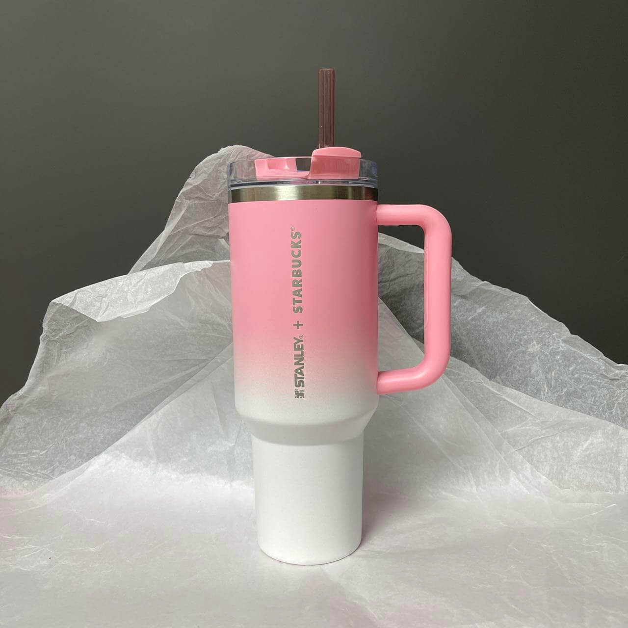 Starbucks Philippines 2024 Ombre sweet peach pink stainless steel cup 40oz loveinstarbucks loveinstarbucks