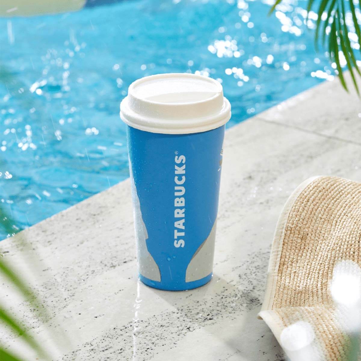 Starbucks China 2024 summer seaside online Stainless Steel Desktop Cup 430ml loveinstarbucks loveinstarbucks