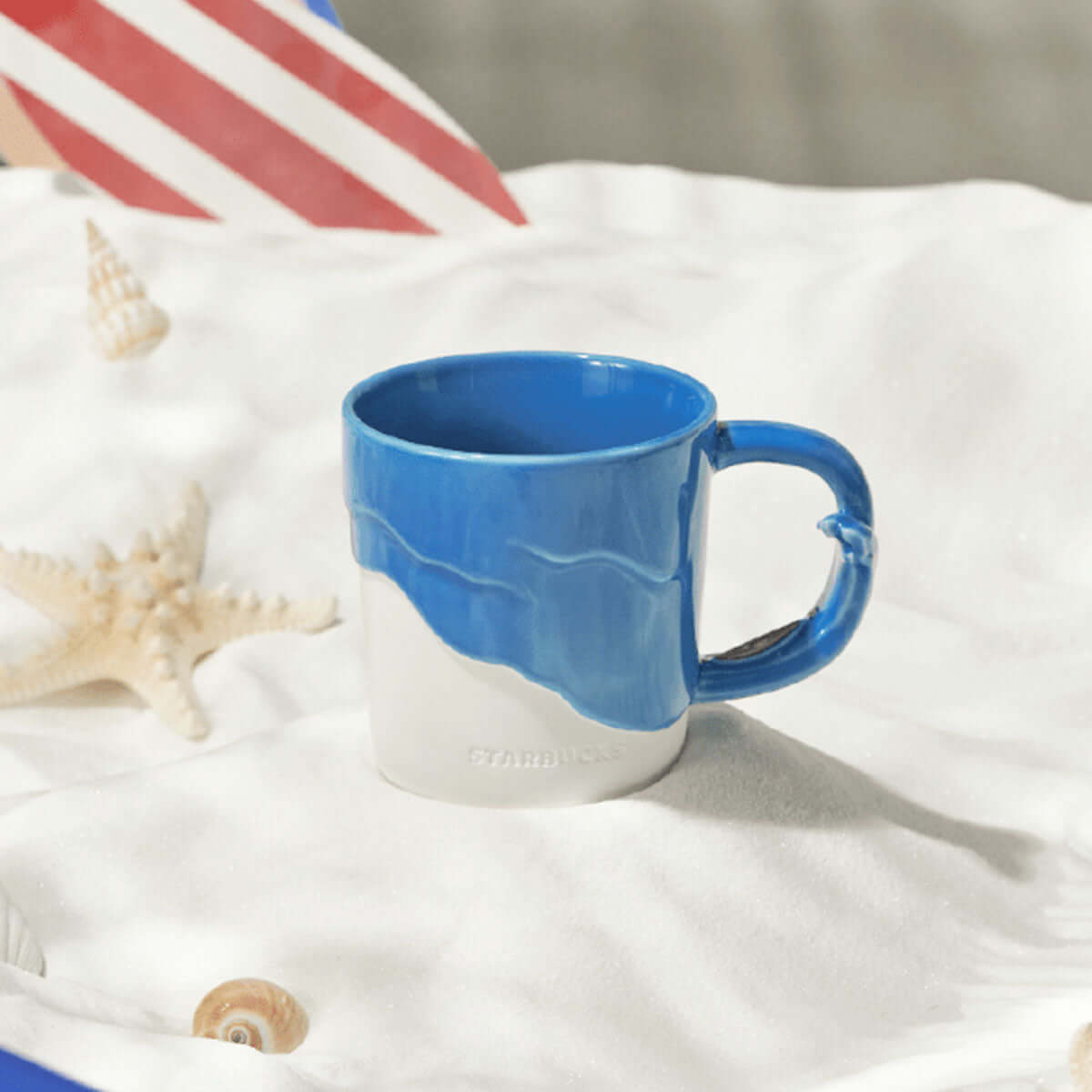 Starbucks China 2024 summer seaside online wave mug 355ml loveinstarbucks loveinstarbucks