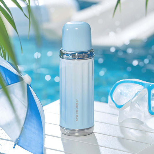 Starbucks China 2024 summer seaside online Retro thermos cup 480ml loveinstarbucks loveinstarbucks