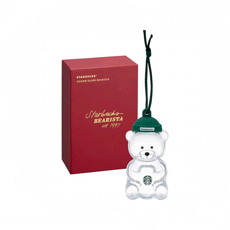 Starbucks Taiwan Autumn 2026 Series Glass Bear Ornament