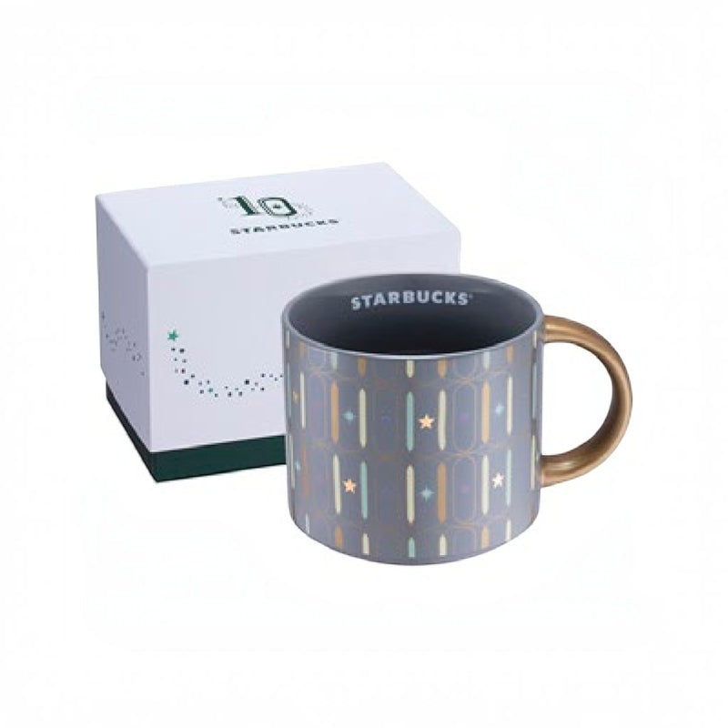 Starbucks Taiwan Autumn 2026 Series Grey Starshine Commemorative Mug 355ml