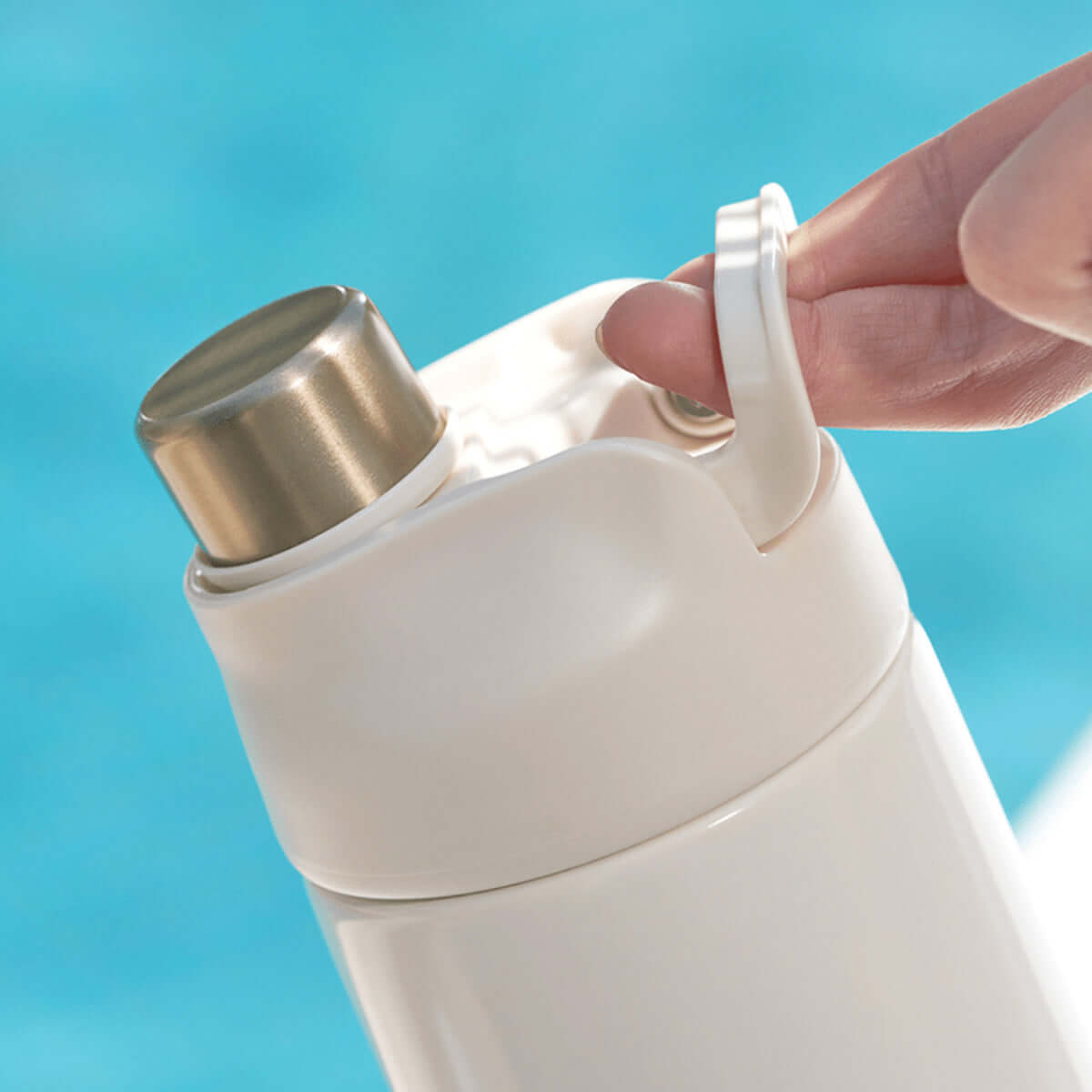 Starbucks China 2024 summer seaside online White stainless steel thermos cup 473ml loveinstarbucks loveinstarbucks