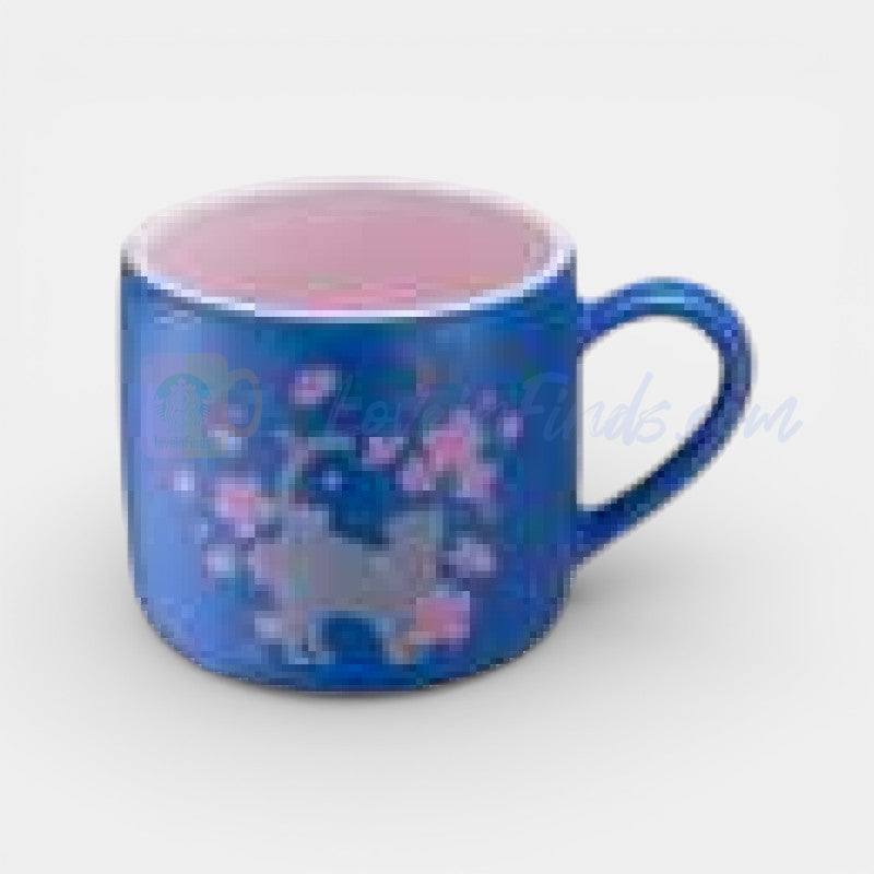 Starbucks Taiwan 2026 Sakura series Cat Blue Mug 355ml