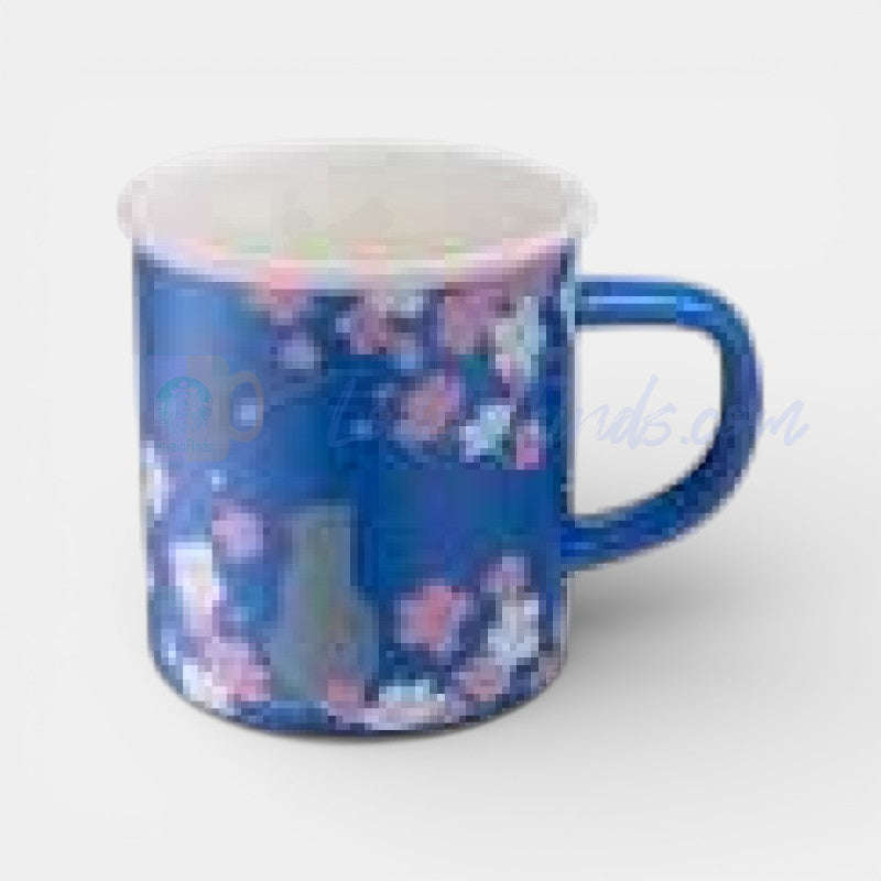 Starbucks Taiwan 2026 Sakura series Cat Blue Mug 414ml