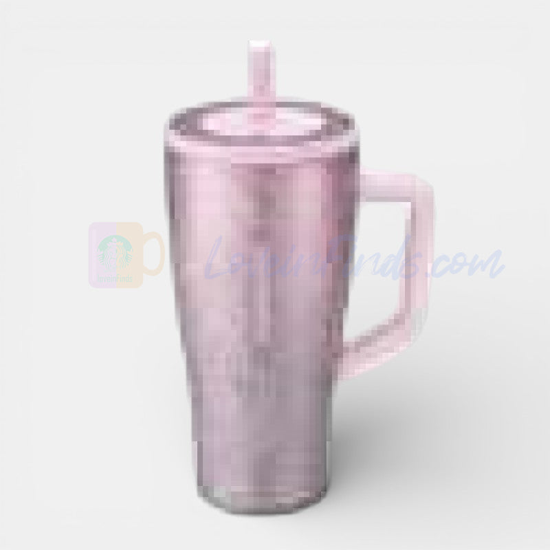 Starbucks Asia 2026 Sakura series Sakura glossy stainless steel cup 887ml