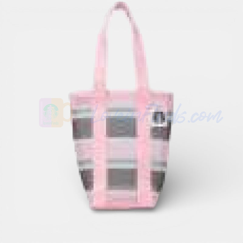 Starbucks Taiwan 2026 Sakura series Spring Stripe Single Cup Bag