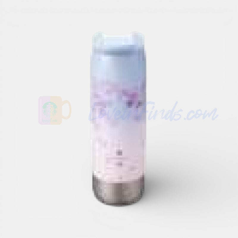 Starbucks Taiwan 2026 Sakura series blue and pink stainless steel cup 473ml