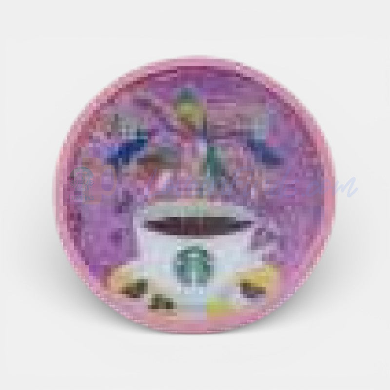 Starbucks Taiwan 2026 Sakura series coffee coaster