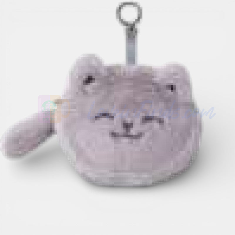 Starbucks Taiwan 2026 Sakura series gray cat coin purse