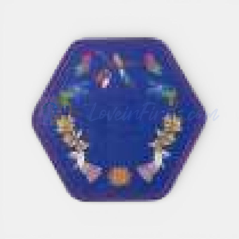 Starbucks Taiwan 2026 Sakura series hexagonal coffee mat