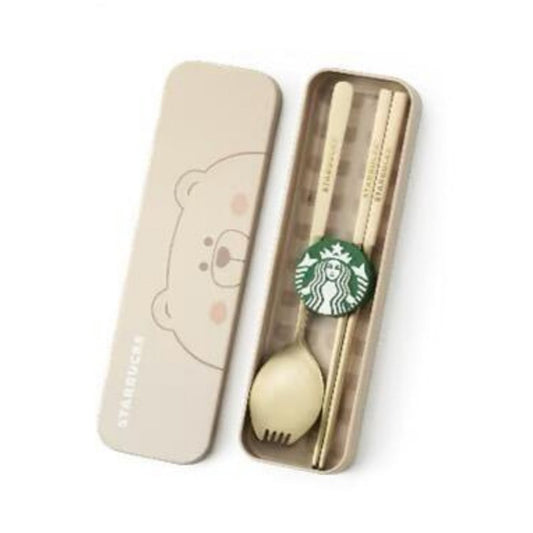 Starbucks China 2024 Golden tableware coming with Magnetic buckle Starbucks loveinstarbucks