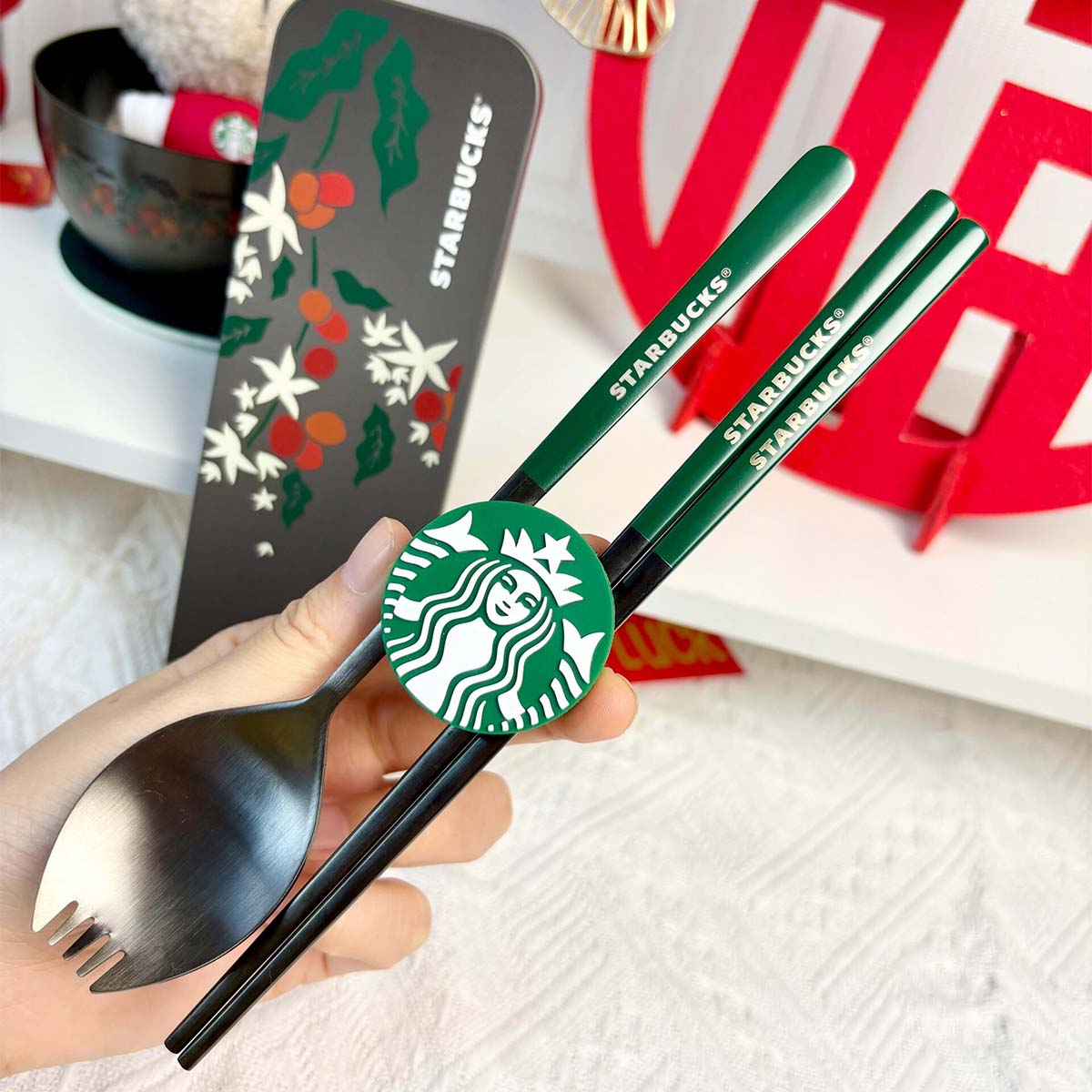 Starbucks China black tableware Starbucks loveinstarbucks