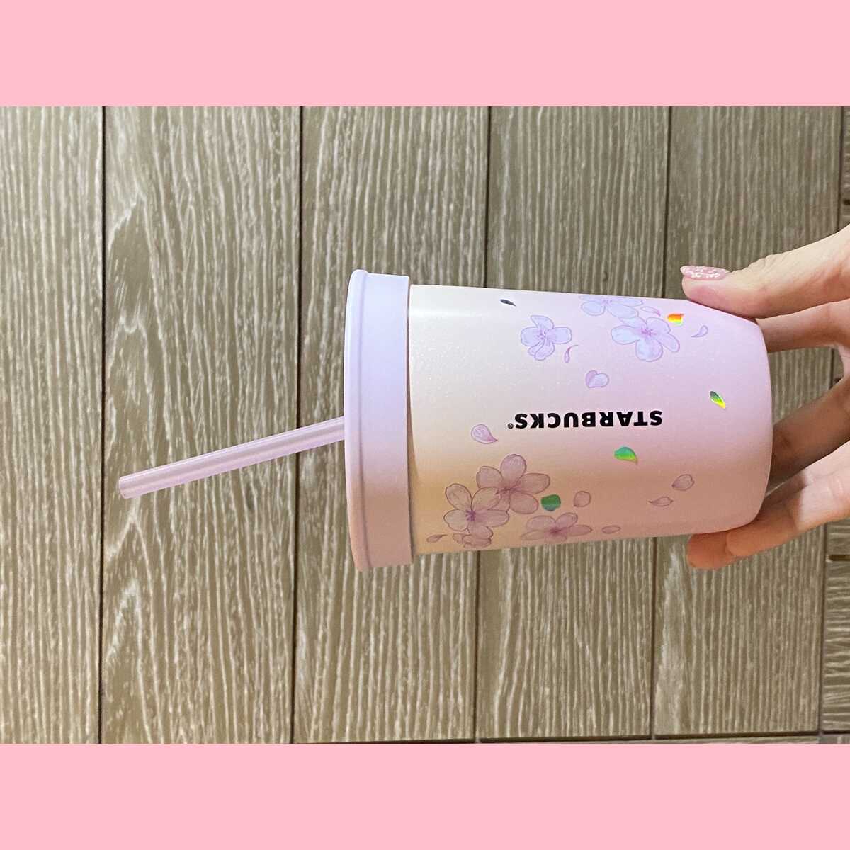 Starbucks Taiwan 2024 Sakura series stainless steel cup 355ml loveinstarbucks loveinstarbucks